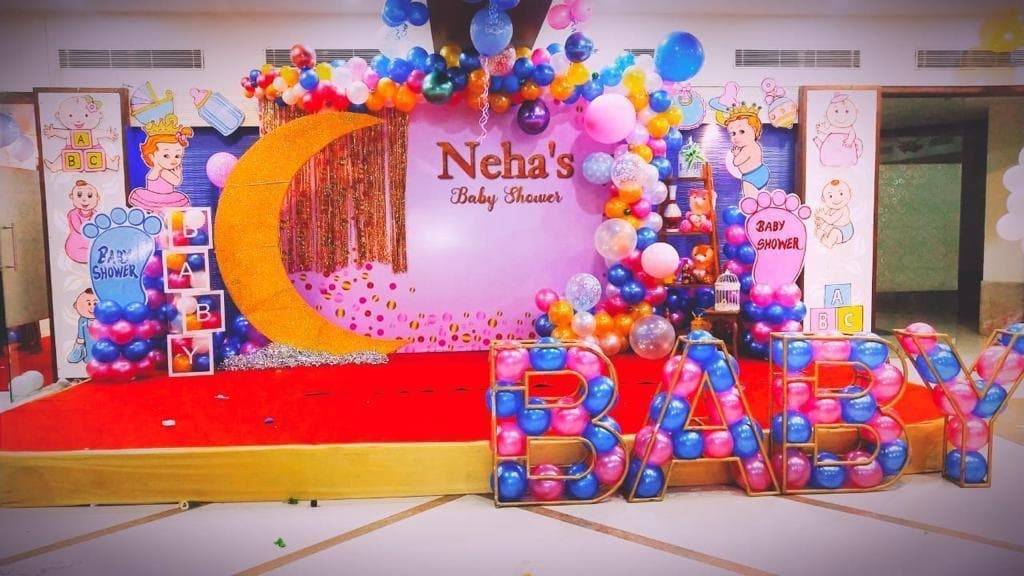 Baby Shower Setup
